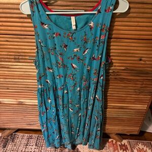 Floral Bird Dress